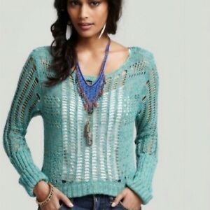 Free people Goccia open knit sweater